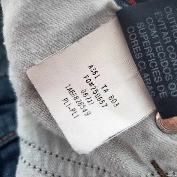 Tommy Hilfiger Vintage Sz 4L bootcut distressed leg hems X long | GUC - Picture 6 of 10